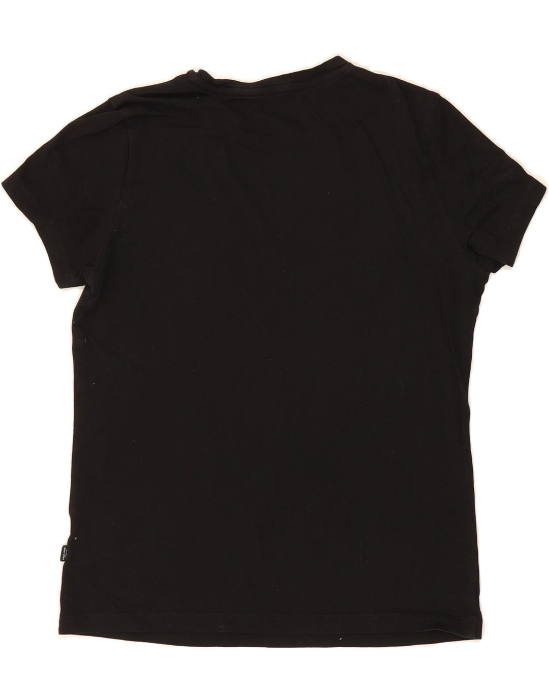 PUMA Womens Graphic T-Shirt Top UK 10 Small Black Vintage Puma and Second-Hand Puma from Messina Hembry 