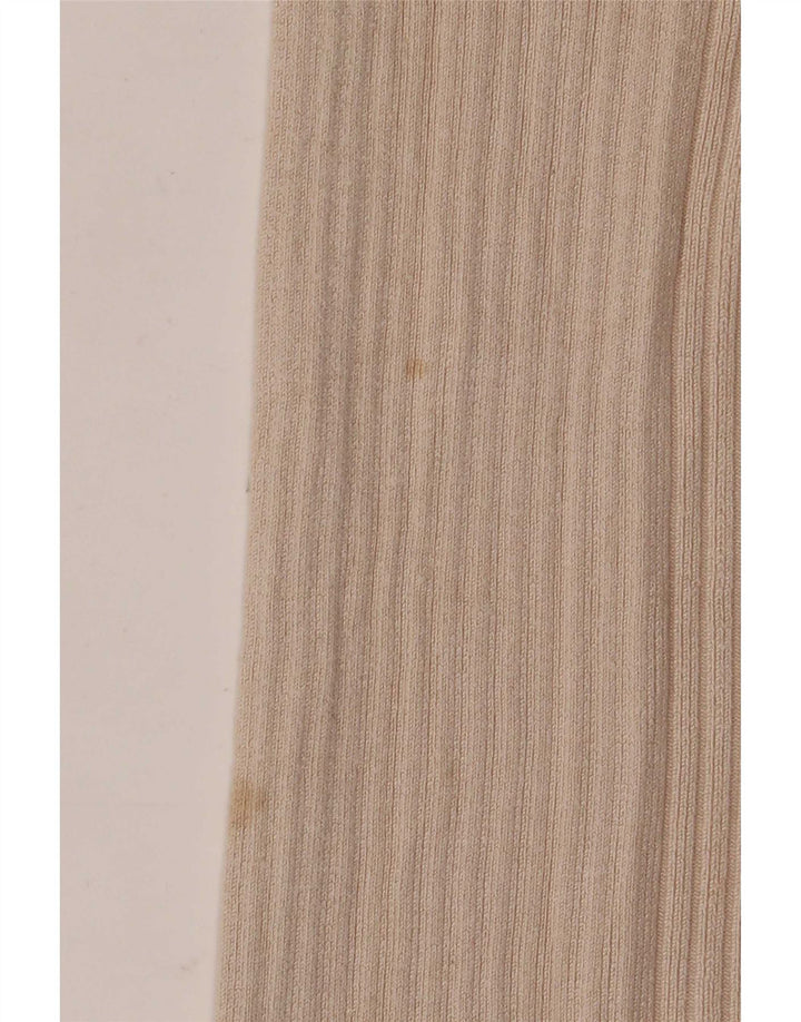 John Lewis Dame Oversized Open Cardigan Sweater UK 16 Large Beige Viscose