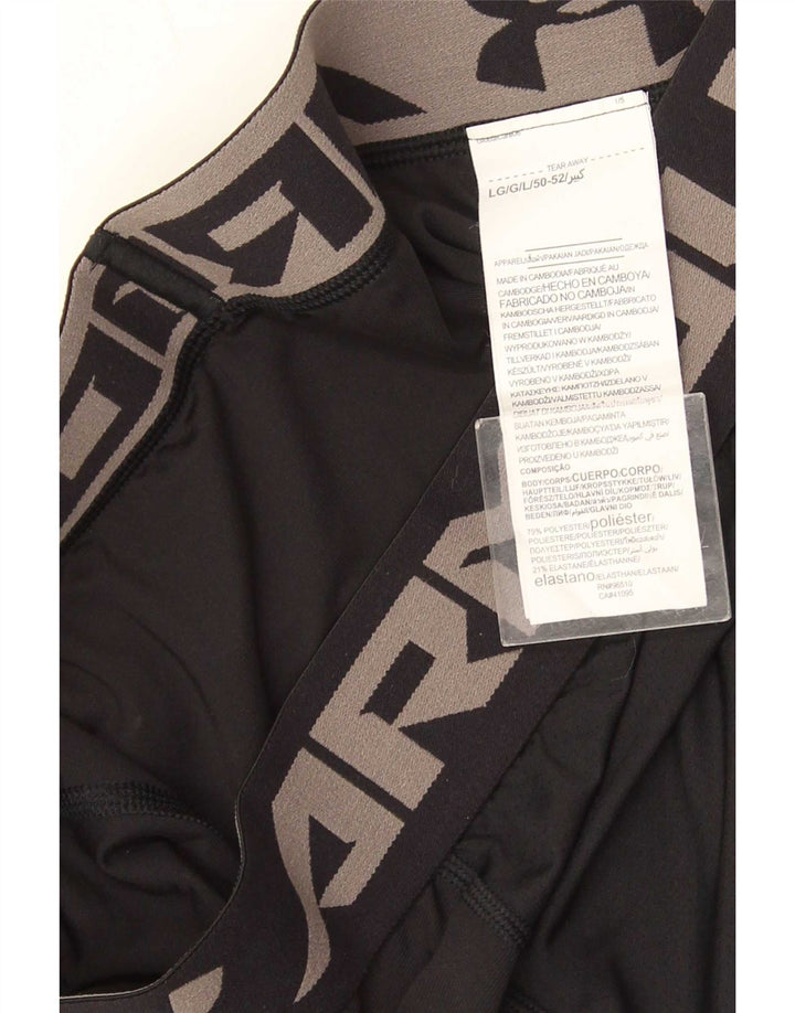 Under Armour Boys Grafiske Leggings 11-12 år Stor sort polyester