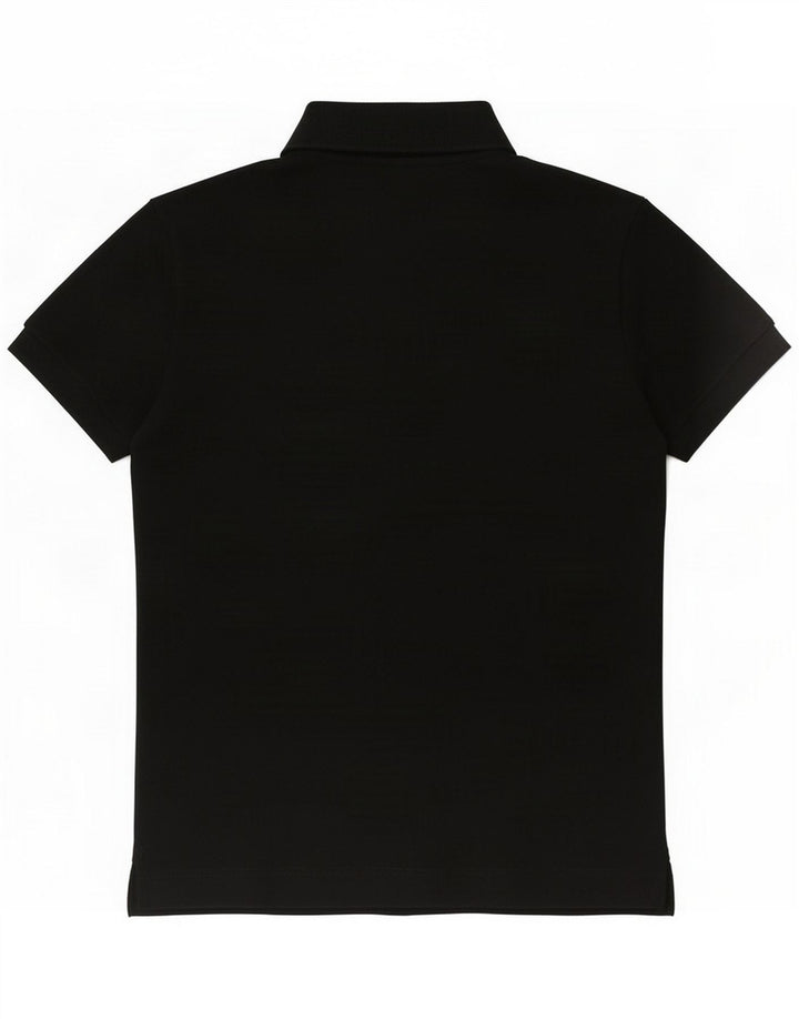 Lacoste Dame Polo Shirt Størrelse 38 Medium Sort Bomuld