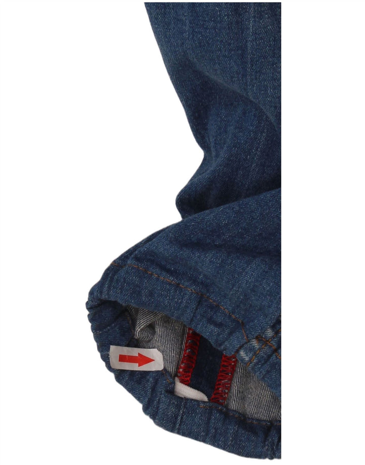 DESIGUAL Herre cropped jeans W36 L24 Blue Floral