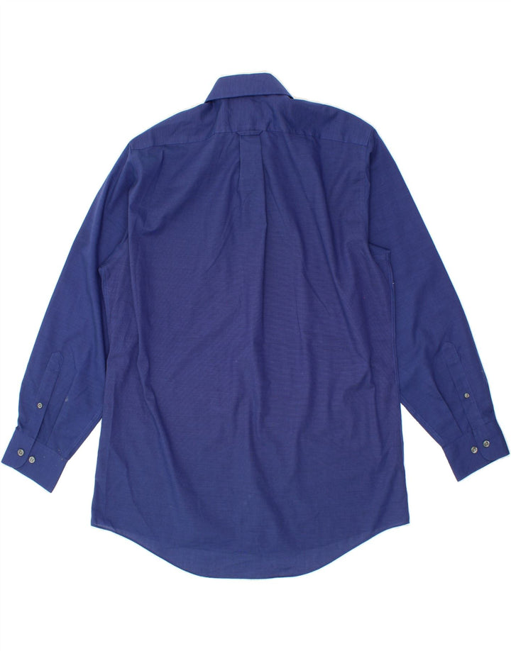 DOCKERS Mens Shirt Size 15 1/2 Medium Blue Cotton Vintage Dockers and Second-Hand Dockers from Messina Hembry 