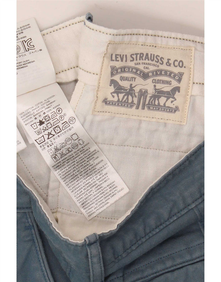 Levi's Chino-shorts til mænd W34 store blå bomuld