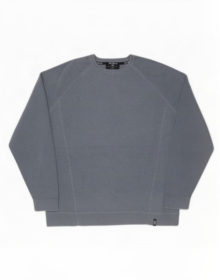 Marks & Spencer Herre Blue Harbor Crew Neck sweater mellemgrå
