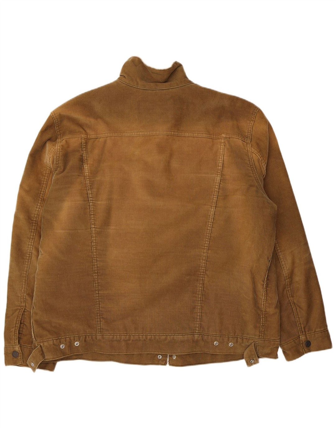 LEVI'S Herre Sherpa Corduroy-jakke UK 44 2XL Beige Bomuld