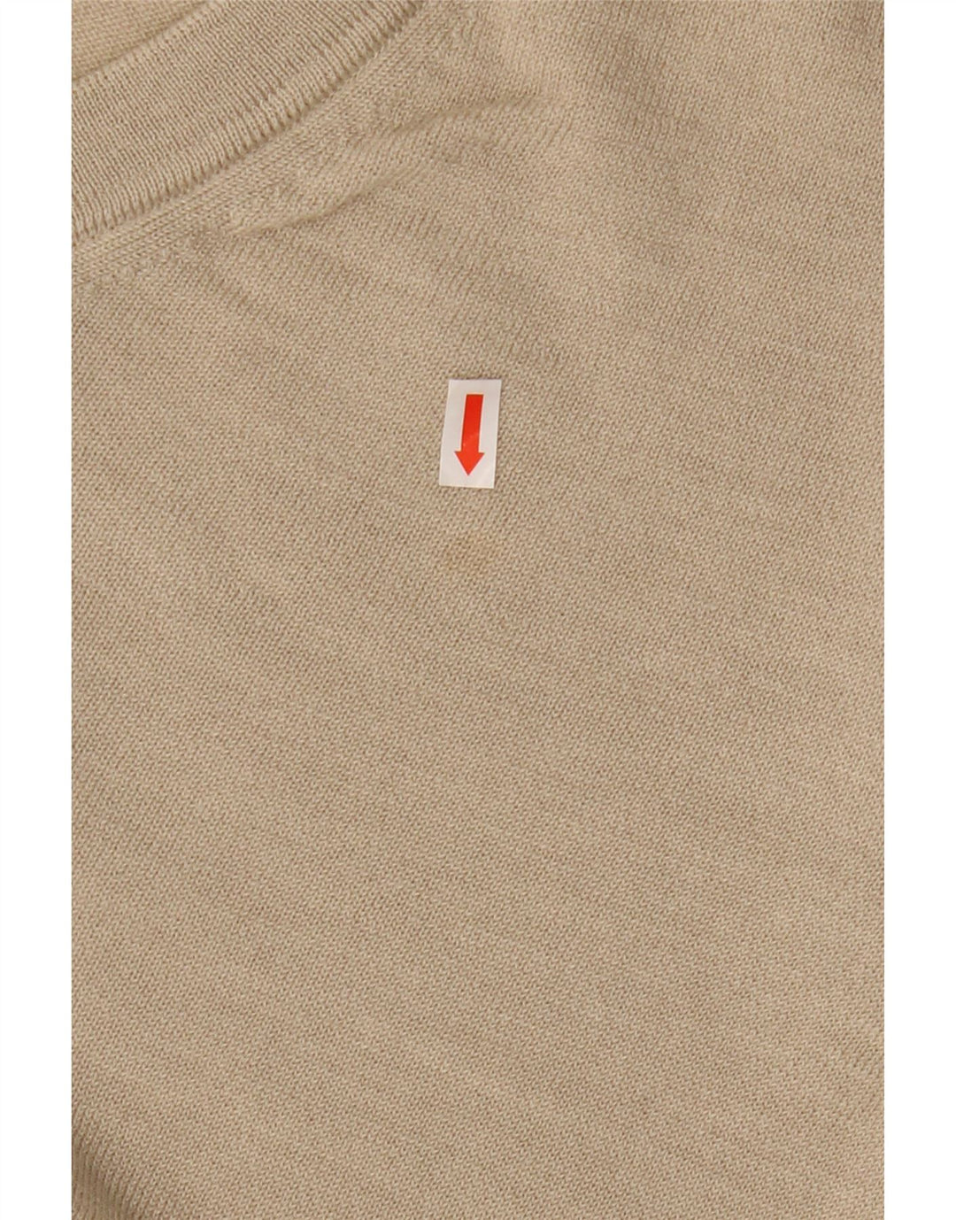Marz Herre V-hals sweater IT 48 Medium Beige Uld