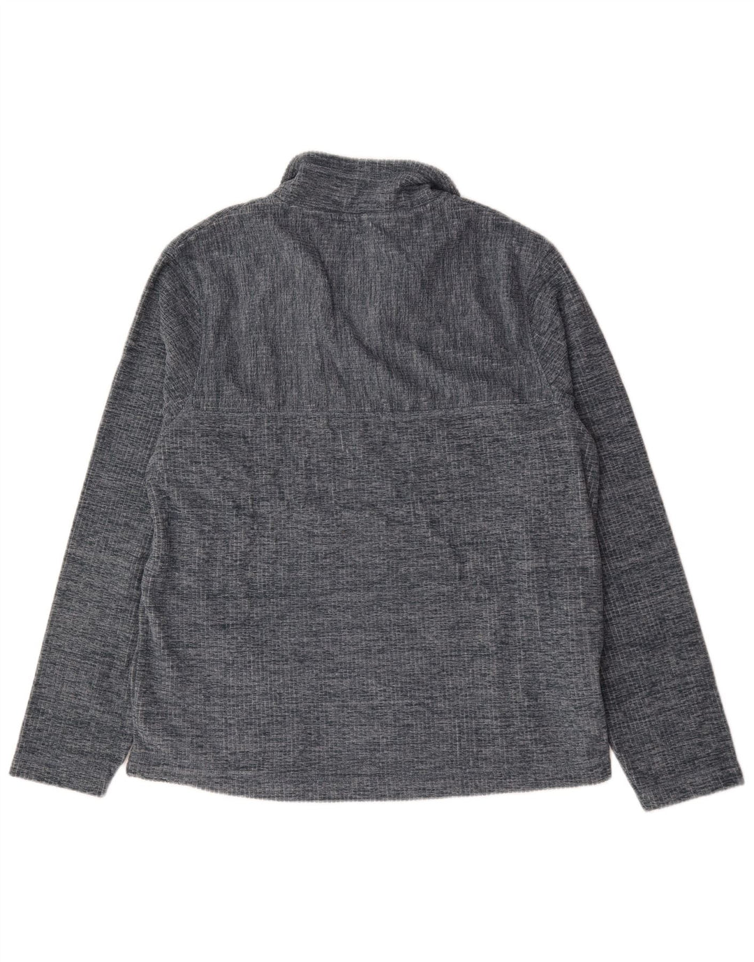WEIRD FISH Sweatshirt med lynlås til mænd UK 18 XL Grå Flecked Polyester