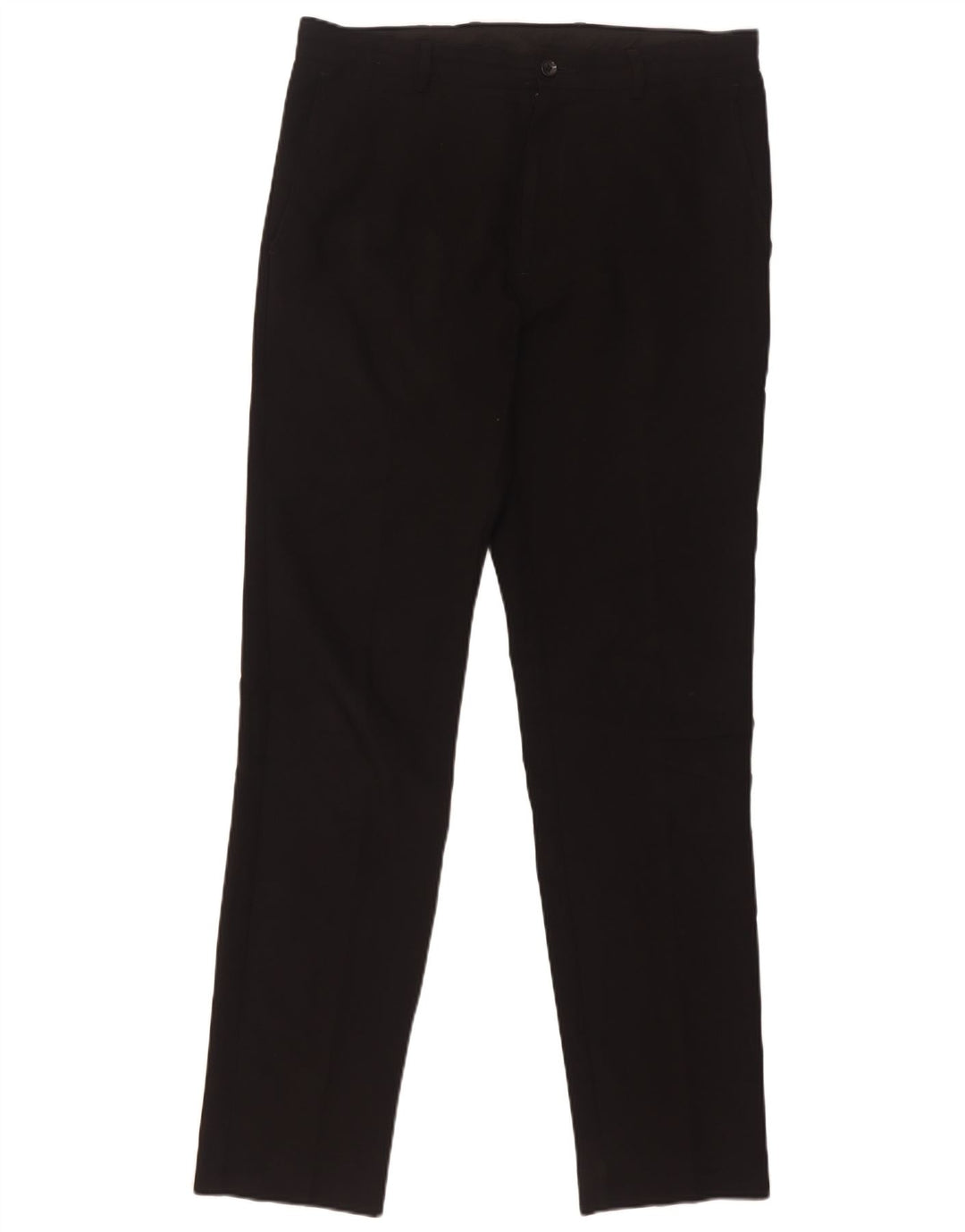 Marks & Spencer Herre Skinny Casual Bukser W33 L32 Sort Polyester