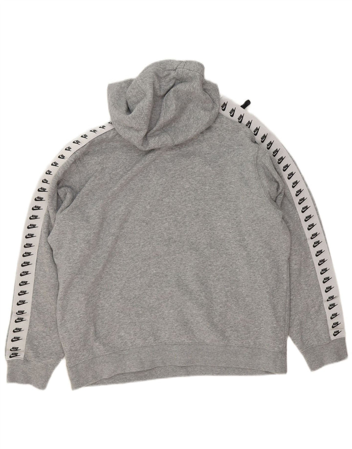 NIKE Mens Oversized Graphic Full Tracksuit Small  Grey Cotton