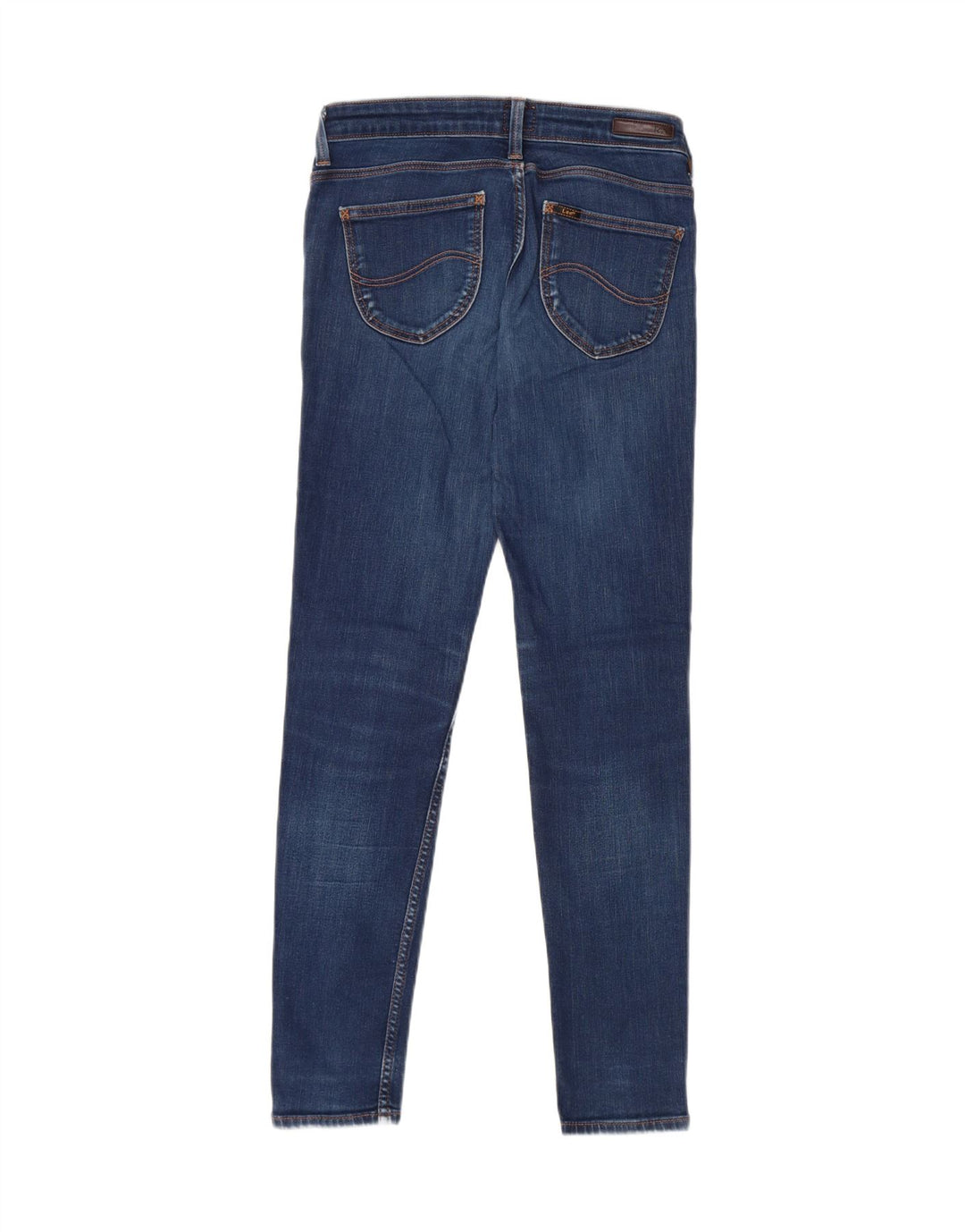 LEE Dame Scarlett Skinny Jeans W28 L29 Blå Bomuld