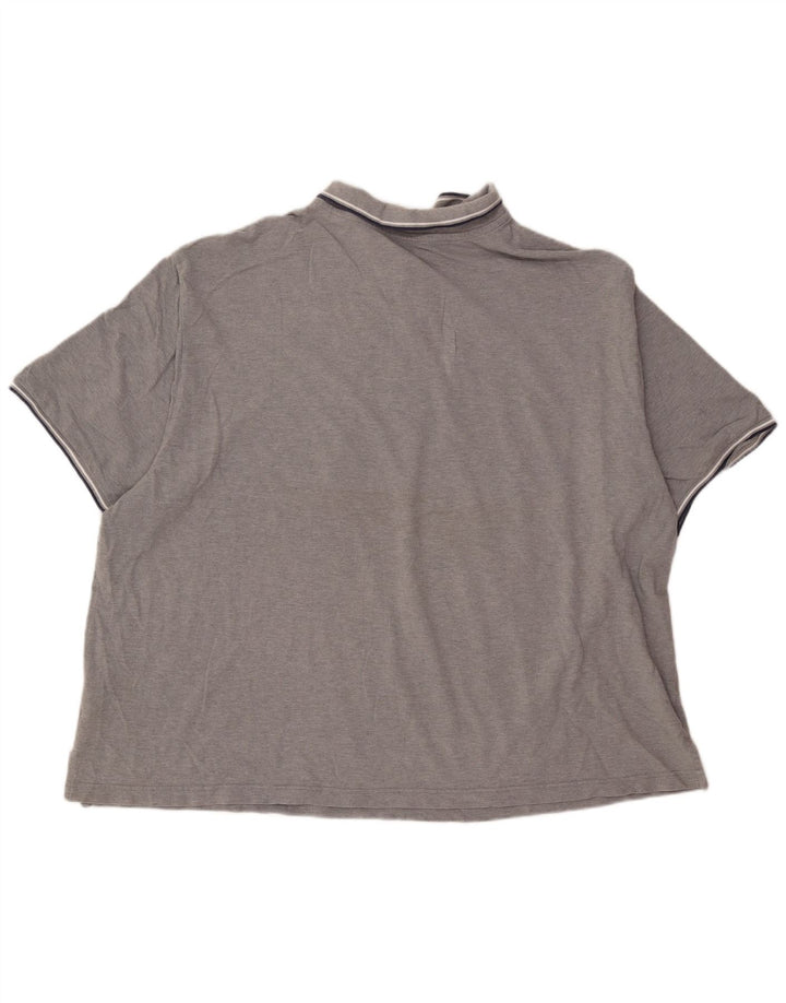 Izod herre poloshirt 3XL grå bomuld