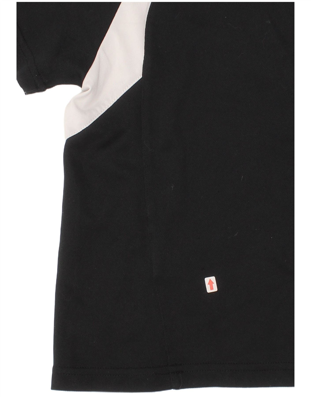 Puma Boys T-Shirt Top 4-5 år Sort Colourblock Polyester