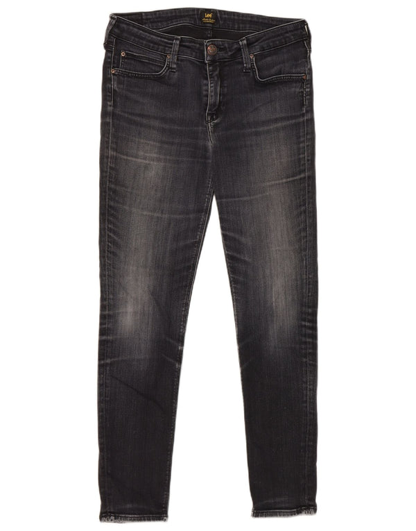 Lee Dame Scarlett Skinny Jeans W30 L27 Sort Bomuld