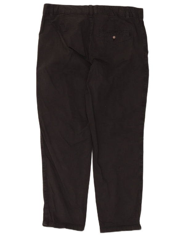 Marks & Spencer Lige Chinobukser til kvinder UK 14 Large W34 L27 Sort