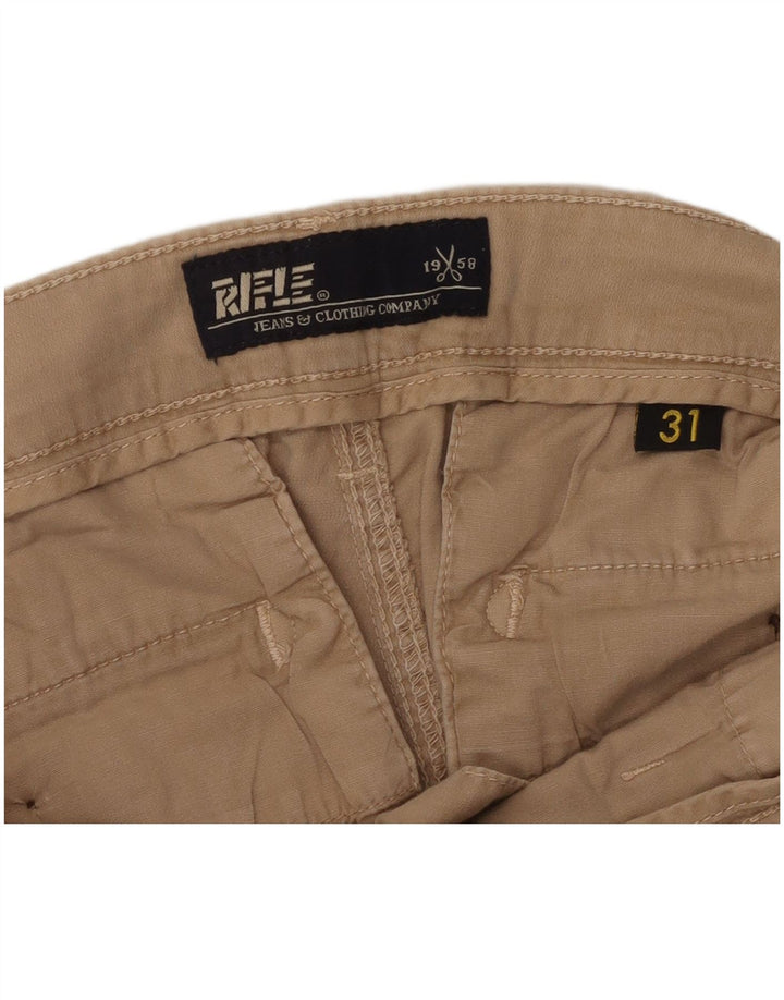 RIFLE Herre Slim Cargo Bukser W31 L30 Beige
