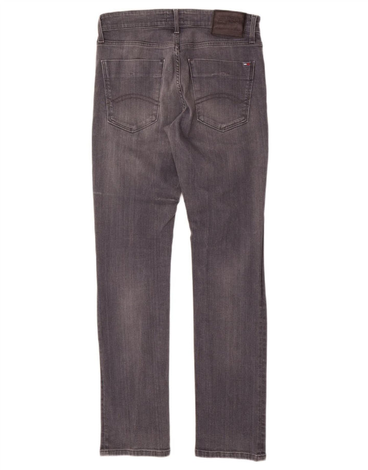 TOMMY HILFIGER Slim Jeans til mænd W32 L32 Grå bomuld