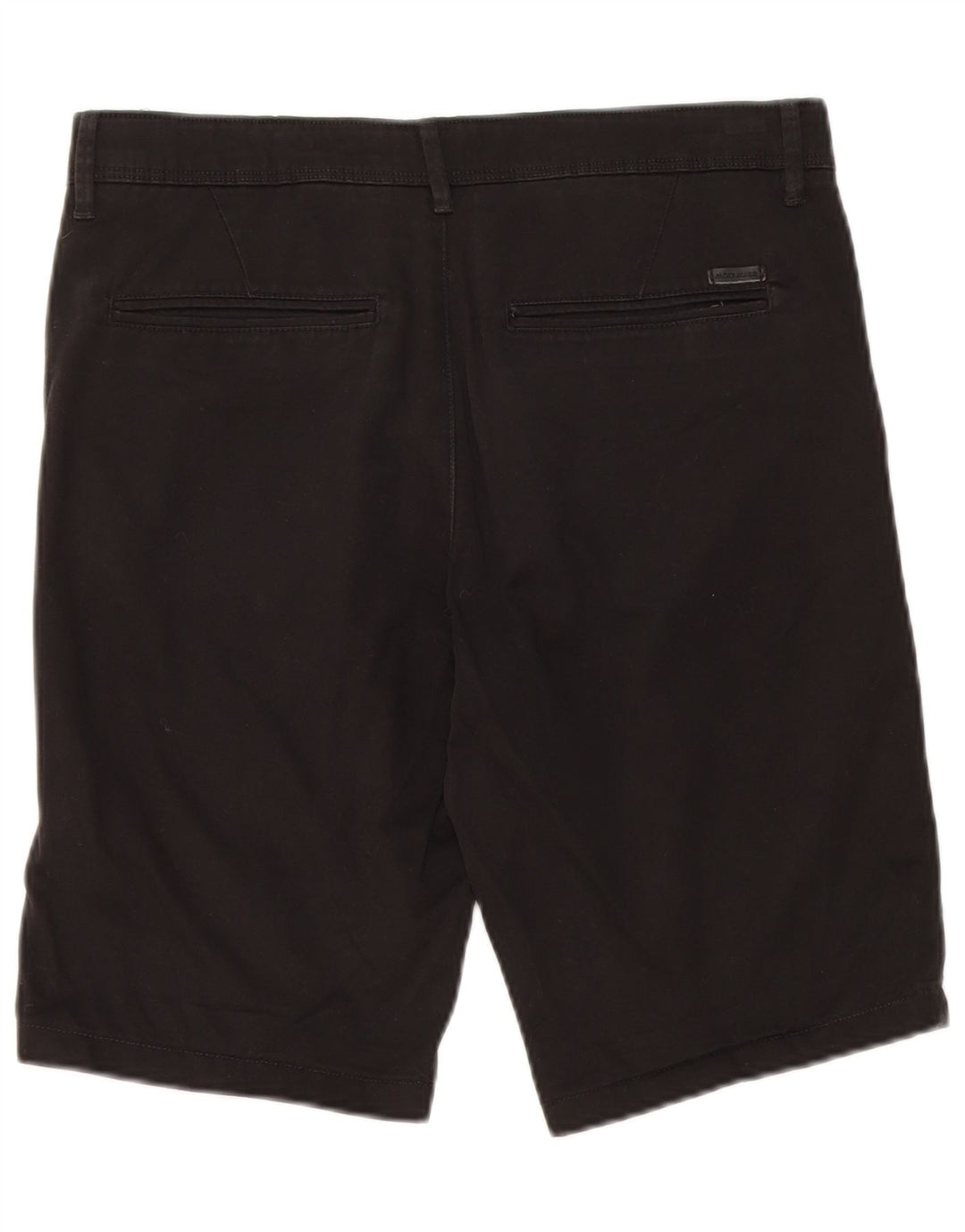 Jack & Jones Herre Chino Shorts Små W29 Sort Bomuld