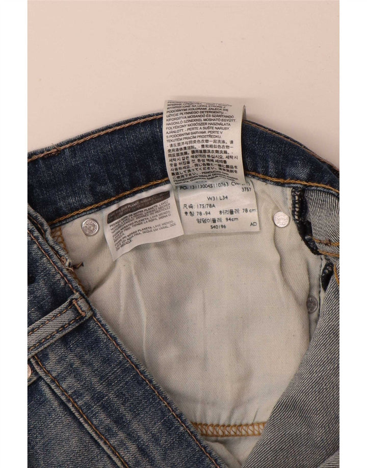 Levi's Herre 511 Slim Jeans W31 L30 Blå Bomuld
