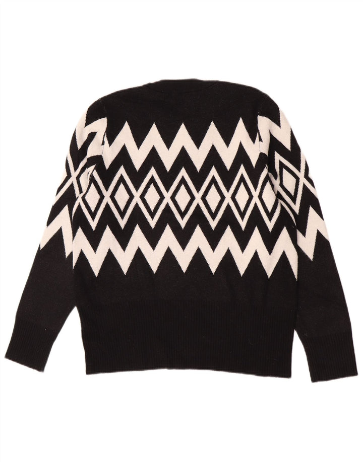 Marks & Spencer Dame sweater med rund hals DK 14 Medium Sort