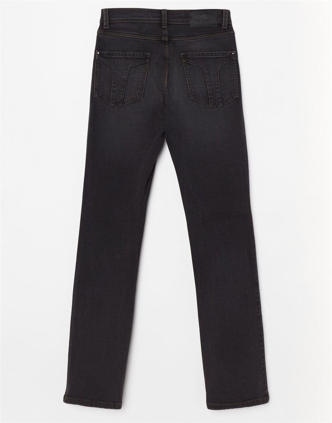 Trussardi Straight Jeans til mænd W29 L32 Grå bomuld