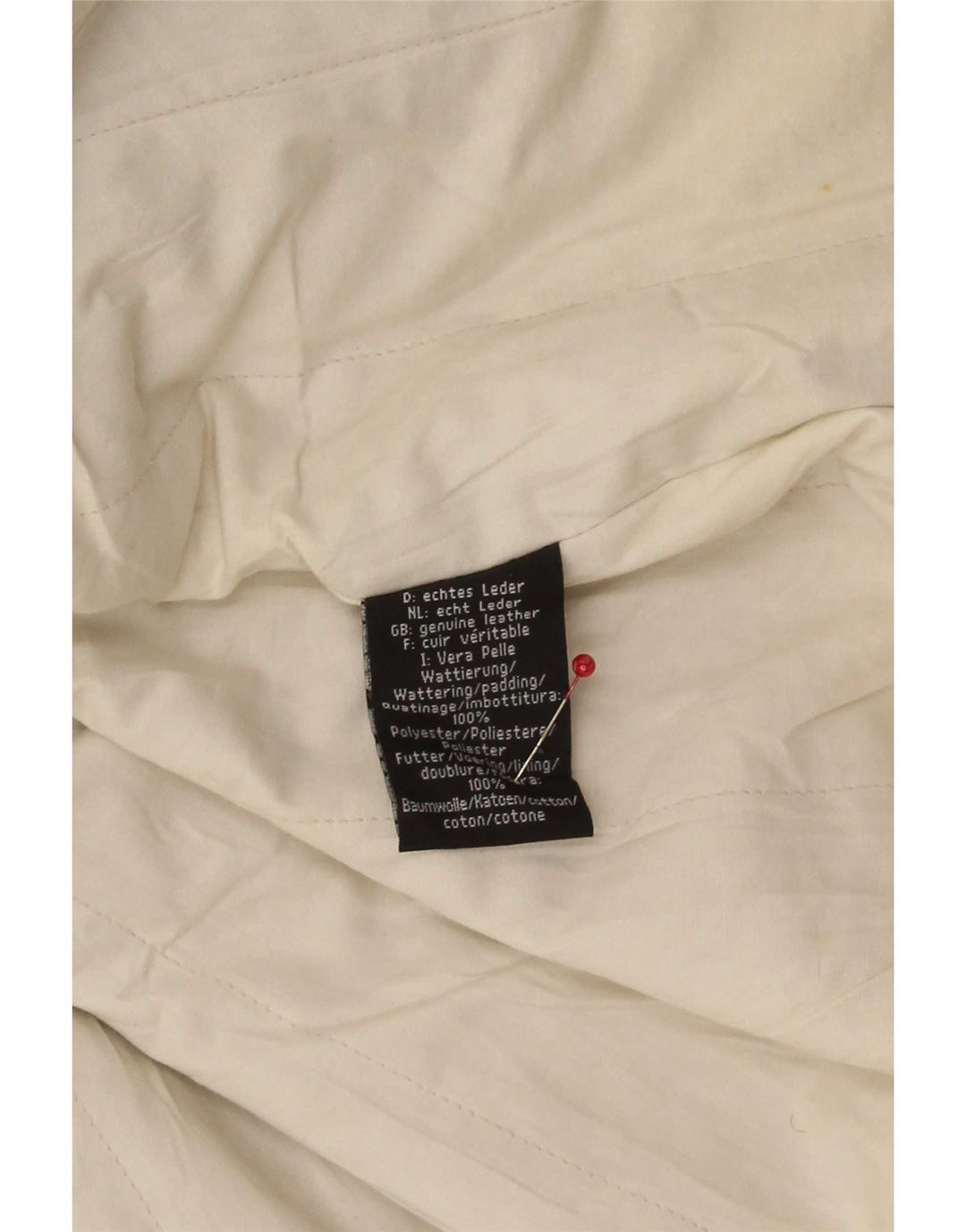 Tom Tailor Herre Læderjakke UK 40 Large Grey Colourblock