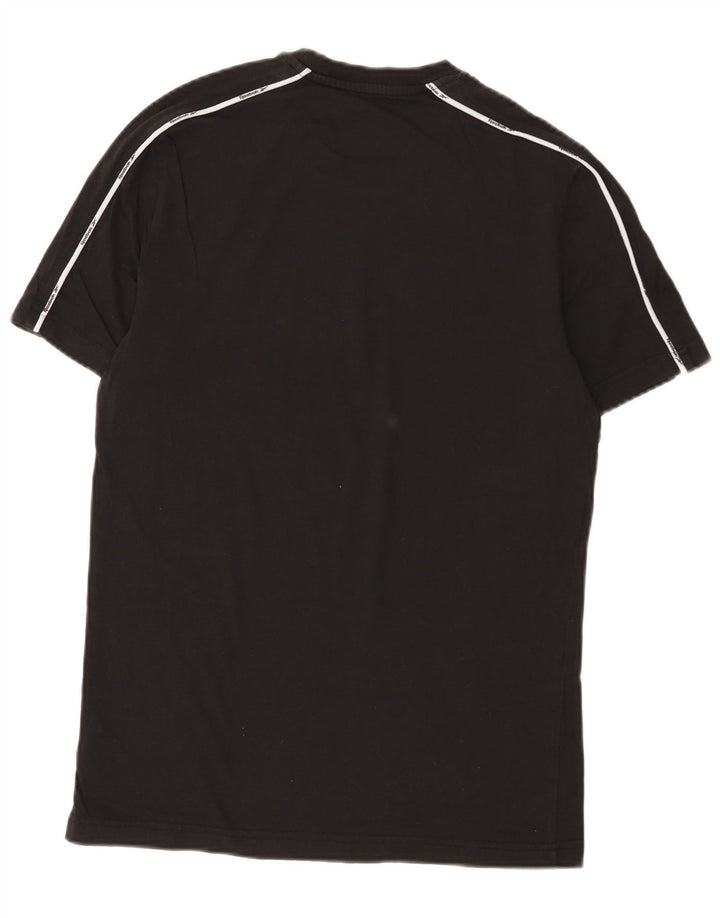 Reebok herre T-shirt top lille sort bomuld
