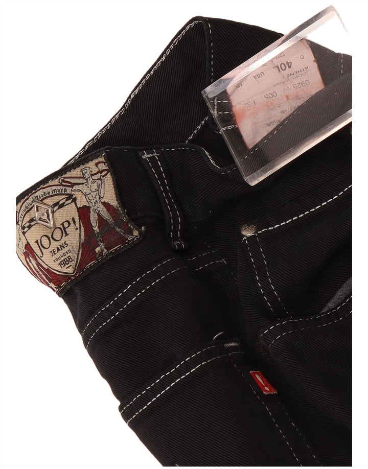 Joop Womens High Rise Tapered Jeans EU 40 Medium W26 L30 Black