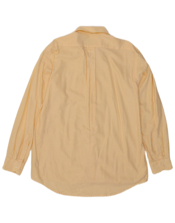Lacoste herreskjorte str. 39 Medium gul bomuld