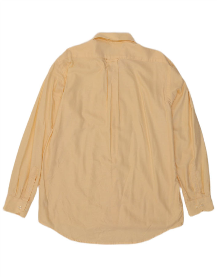 Lacoste herreskjorte str. 39 Medium gul bomuld