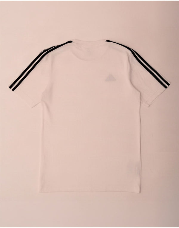 Adidas Herre T-Shirt Top XS Hvid Bomuld