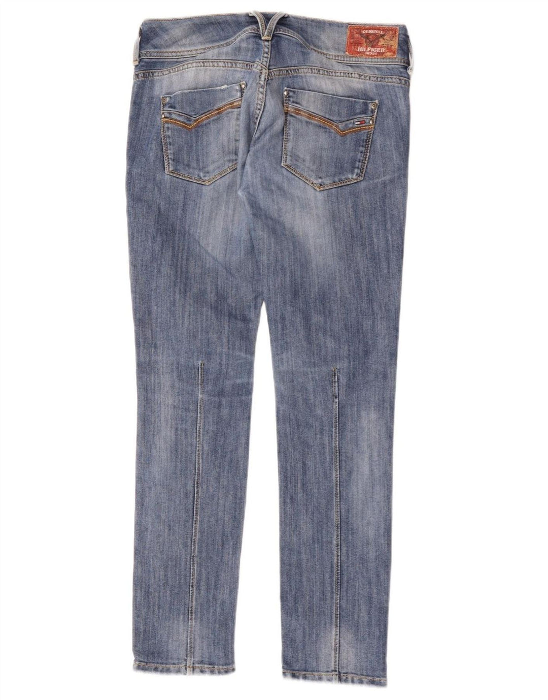 TOMMY HILFIGER Slim Jeans til kvinder W29 L30 Blå Bomuld