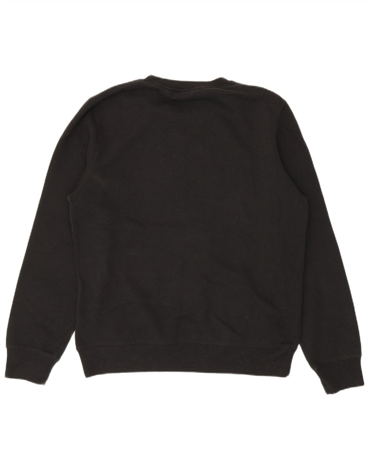 Champion Herre Grafisk Sweatshirt Jumper Stor Sort Bomuld