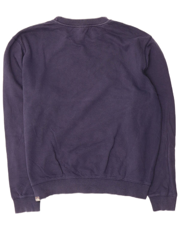 The North Face Herre Grafisk Regular Fit Sweatshirt Jumper Large Navy Blue