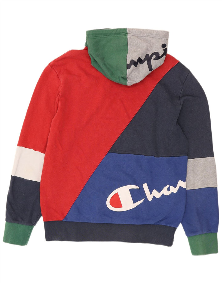 Champion Herre grafisk hættetrøje Jumper XL Flerfarvet Colourblock