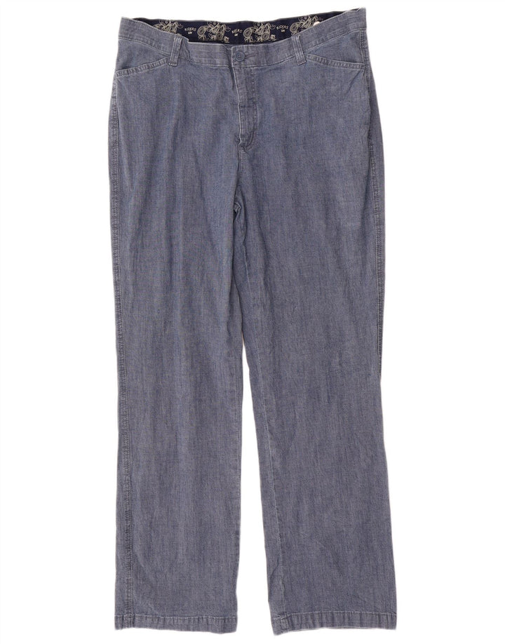 LEE Riders Højtaljede Casual Bukser US 18 2XL W36 L31 Blå