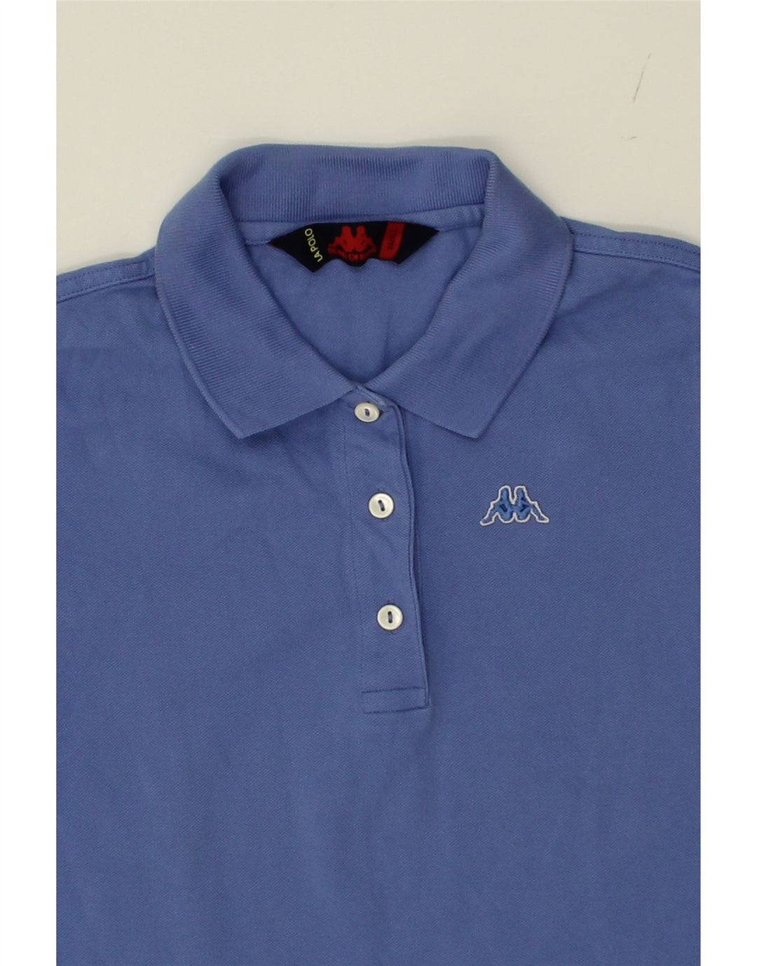 KAPPA Womens Polo Shirt UK 10 Small Blue Cotton Vintage Kappa and Second-Hand Kappa from Messina Hembry 