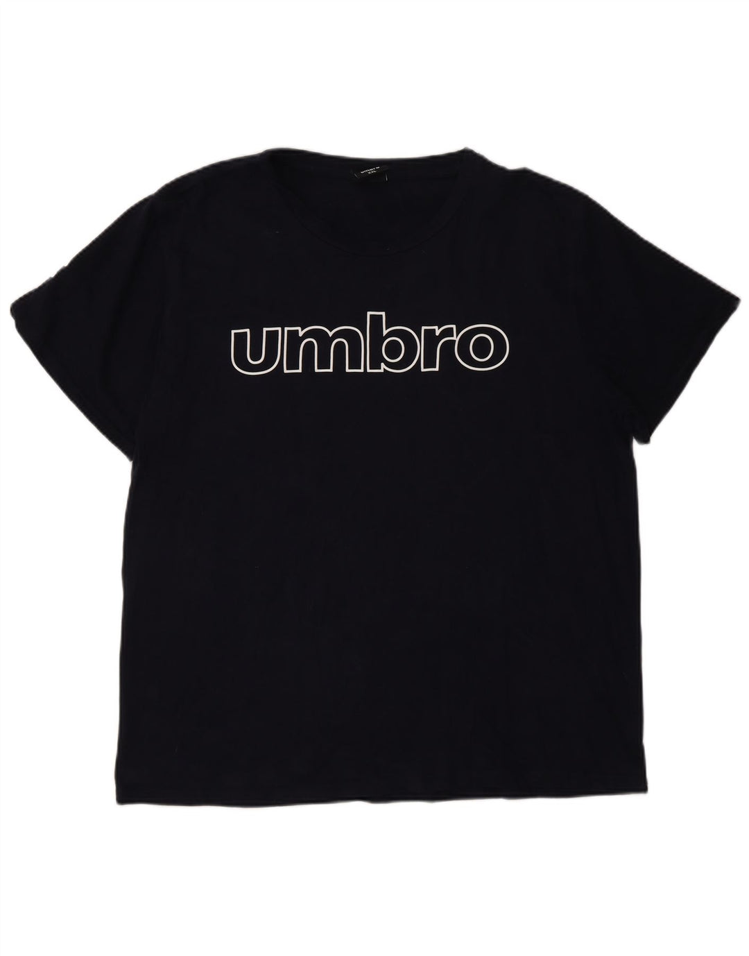 Umbro Herre Grafisk T-Shirt Top 2XL Navy Blue
