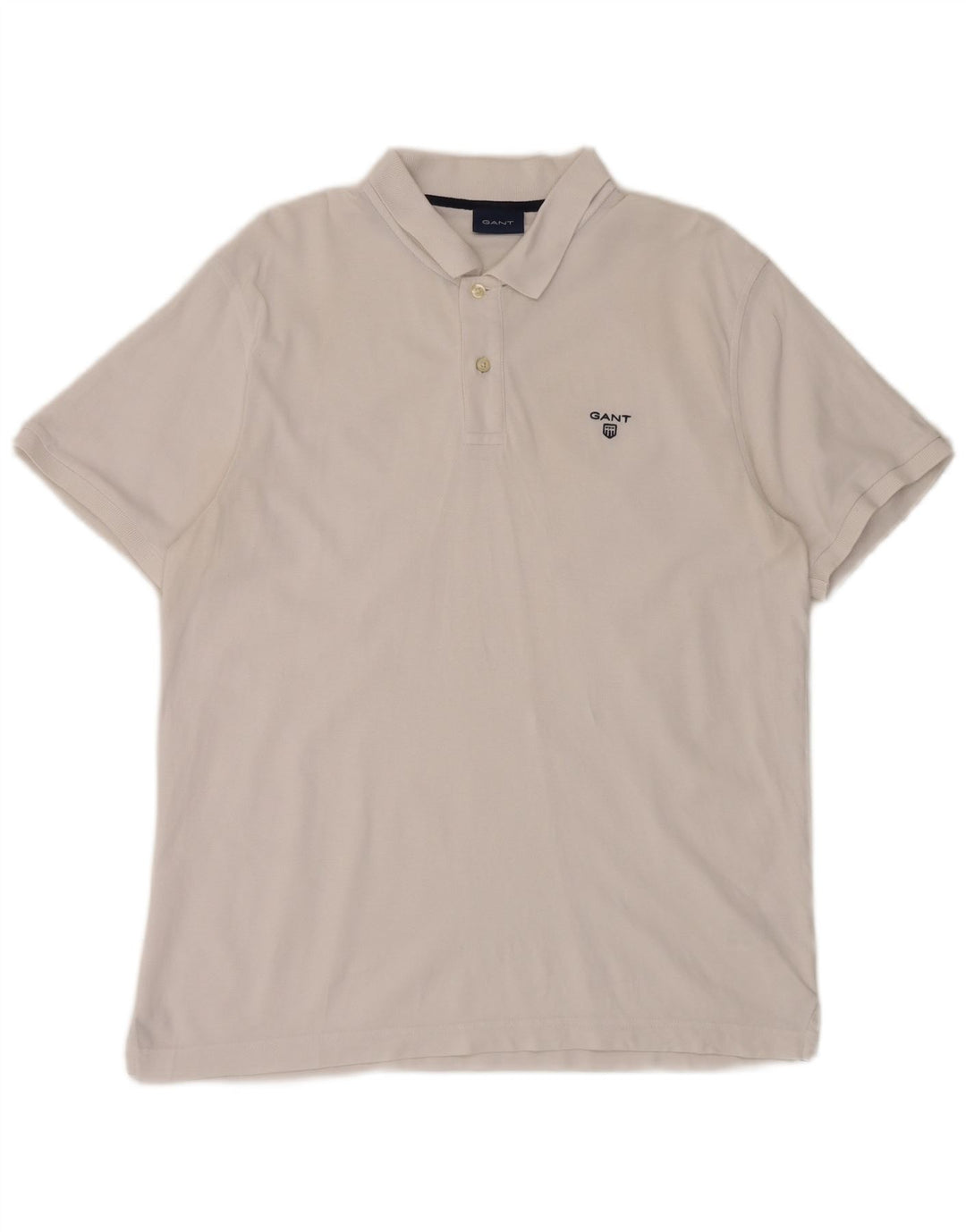 Gant Polo Shirt til mænd Stor hvid bomuld