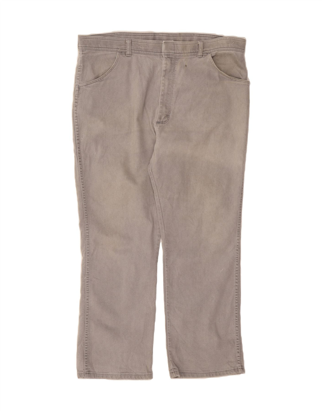 WRANGLER Mens Straight Jeans W42 L30 Grey Vintage Wrangler and Second-Hand Wrangler from Messina Hembry 
