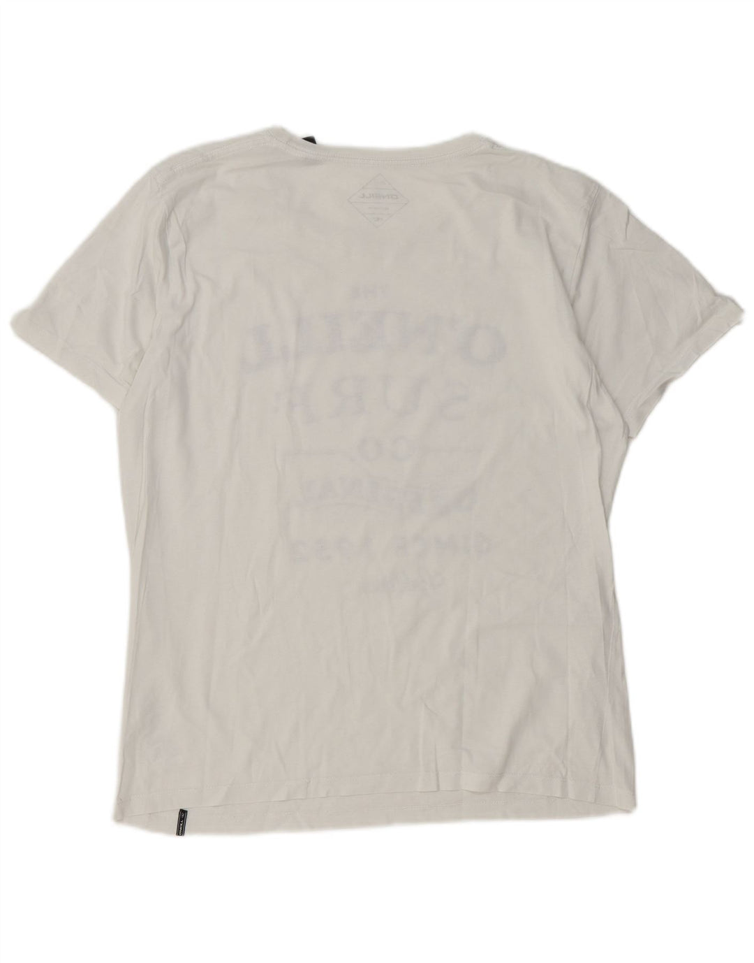 O'Neill Herre grafisk T-shirt top mellem hvid bomuld