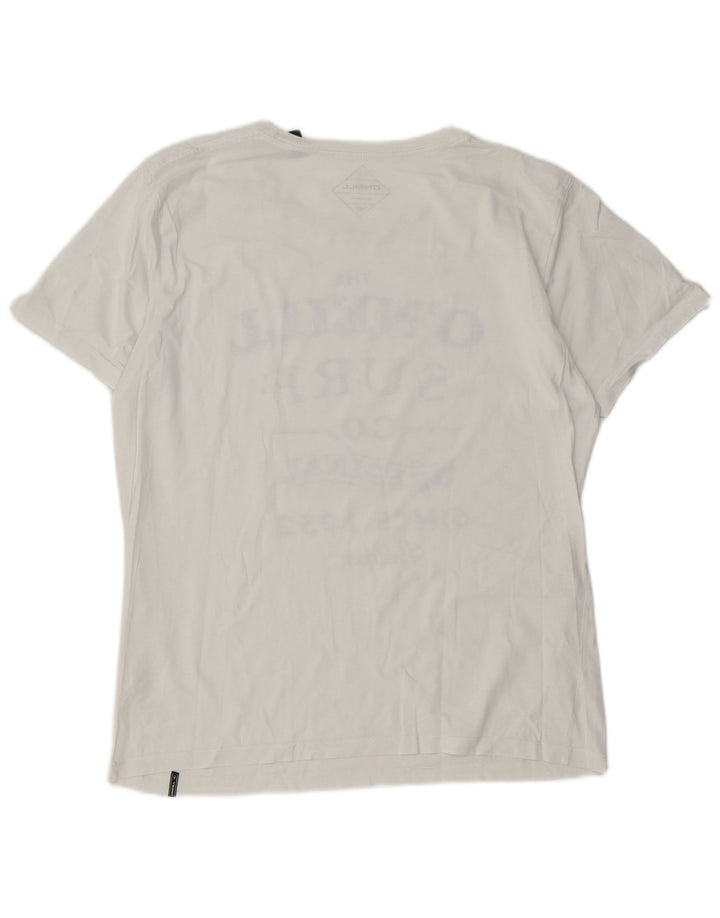 O'Neill Herre grafisk T-shirt top mellem hvid bomuld