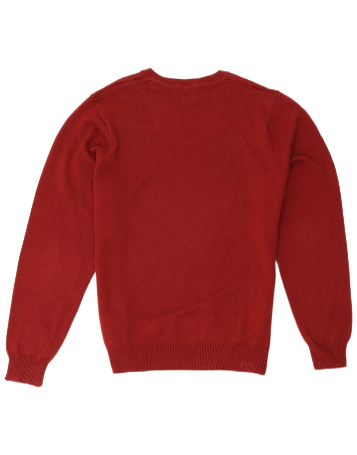Marks & Spencer Herre Blue Harbor Crew Neck sweater Medium Rød