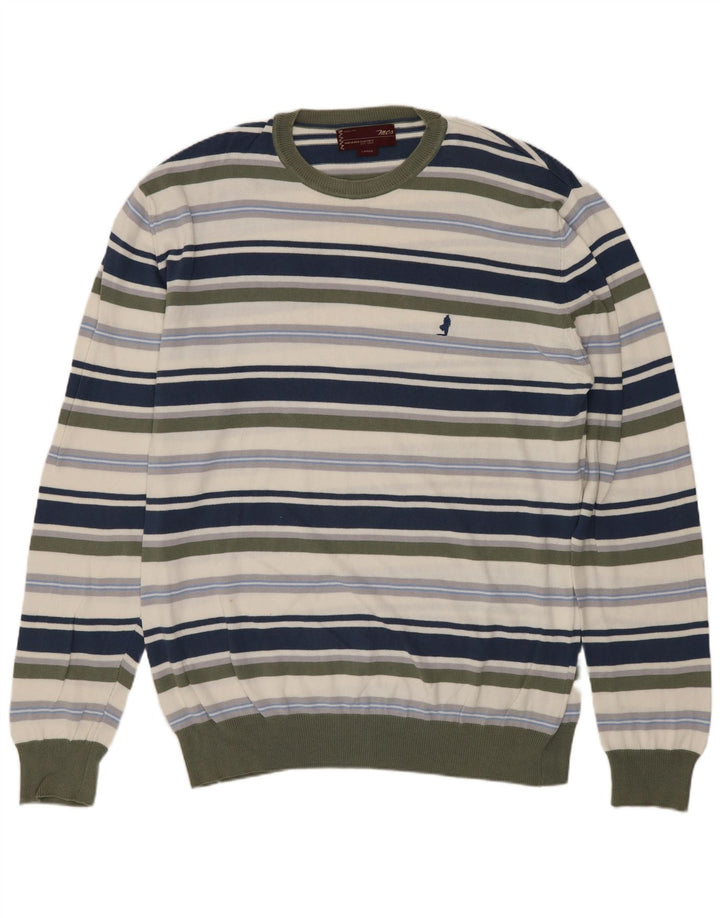 MARLBORO CLASSICS Herre Crew Neck Jumper Sweater Large Multicolor