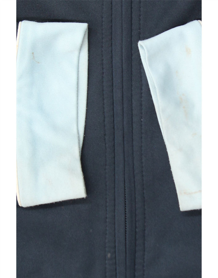 CHAMPION Mens Tracksuit Top Jacket 2XL Navy Blue Colourblock Polyester Vintage Champion and Second-Hand Champion from Messina Hembry 