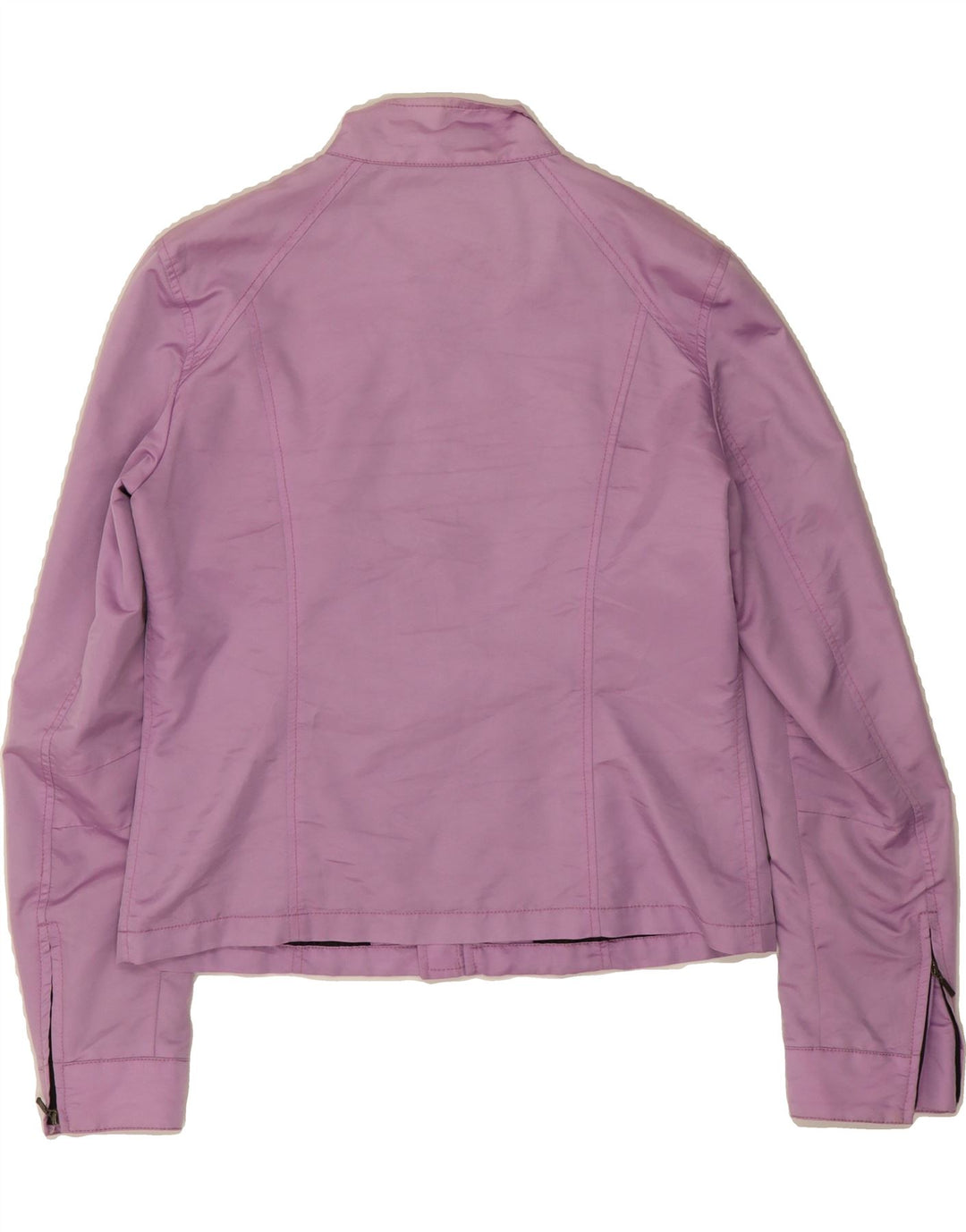 REFRIGIWEAR Womens Bomber Jacket UK 16 Large Purple Polyamide Vintage Refrigiwear and Second-Hand Refrigiwear from Messina Hembry 