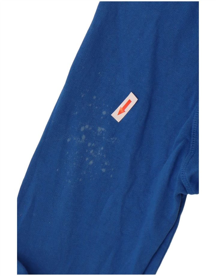 Crew Clothing Dame Sweatshirt Jumper UK 12 Medium Blue Bomuld