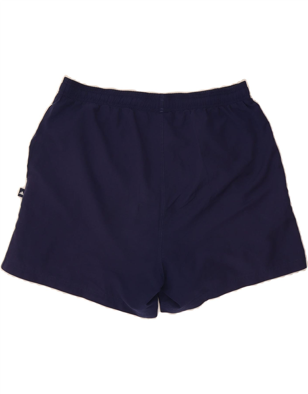 ADIDAS Mens Sport Shorts Large Navy Blue Polyester Vintage Adidas and Second-Hand Adidas from Messina Hembry 