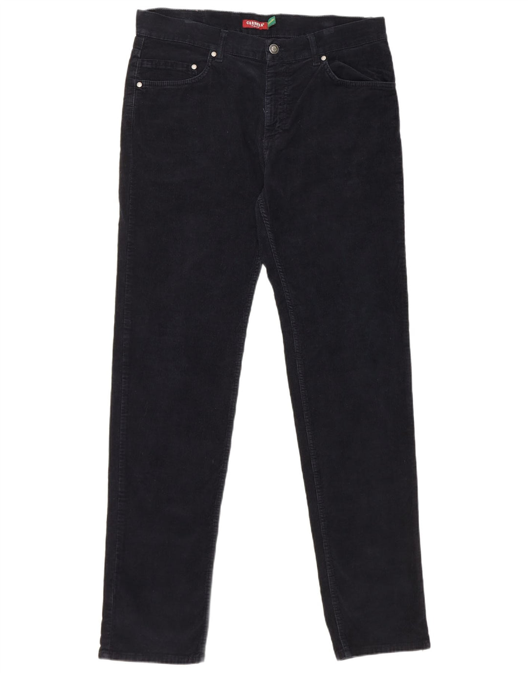 CARRERA Herre 700 Regular Fit Slim Corduroy Bukser W34 L33 Marineblå