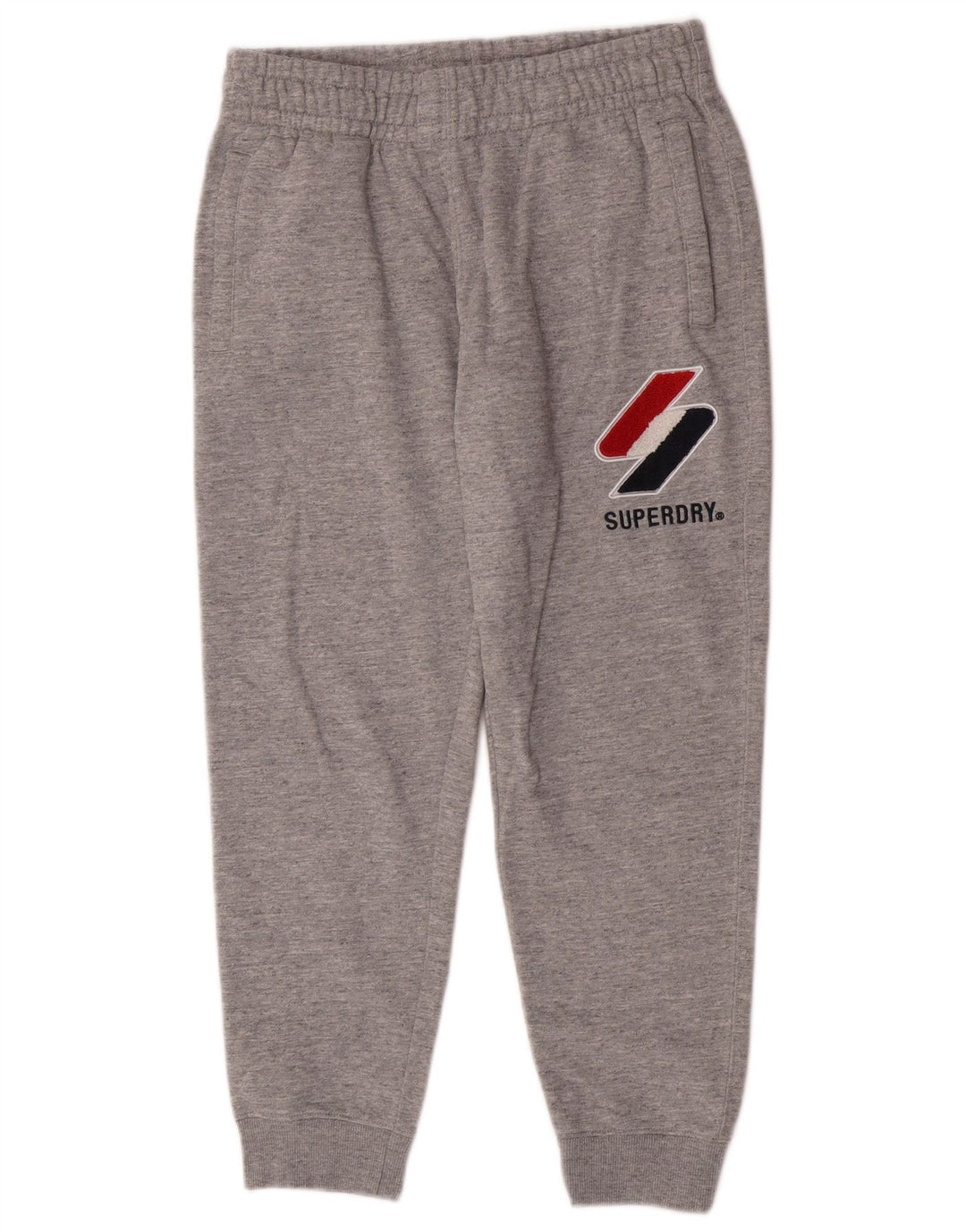 Superdry Grafisk træningsdragt bukser til mænd Joggers Medium Grey Flecked