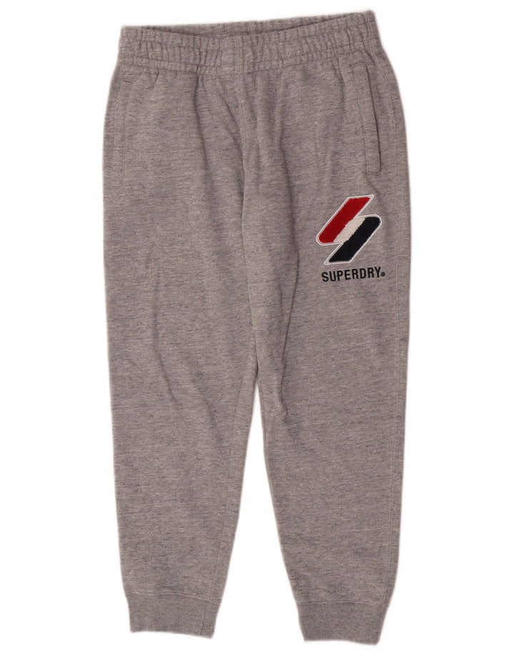 Superdry Grafisk træningsdragt bukser til mænd Joggers Medium Grey Flecked